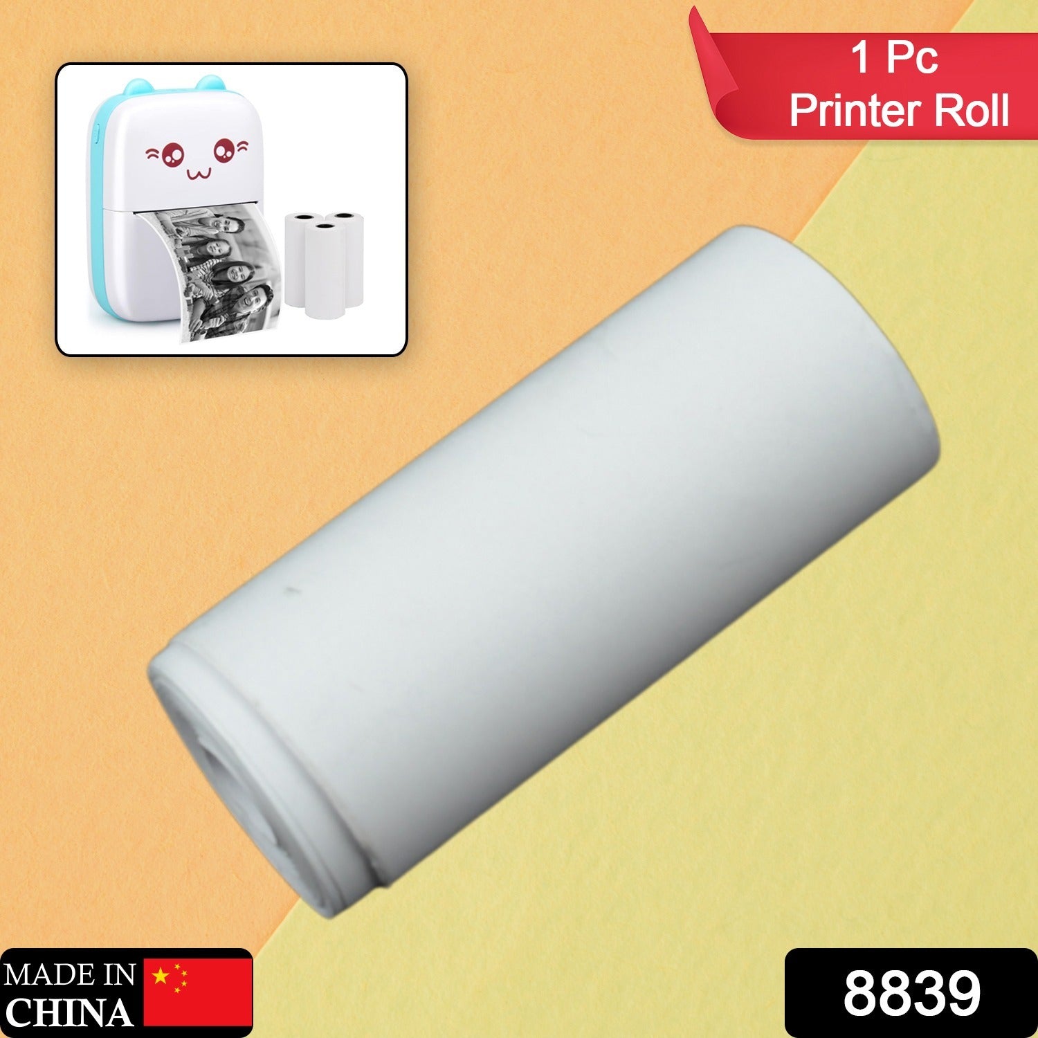 Thermal Printer Paper Roll – Aging Resistant, Fast Color, Portable (1 Pc / Printing Paper Roll) Thermal Printer Paper Roll – Aging Resistant, Fast Color, Portable (1 Pc / Printing Paper Roll)